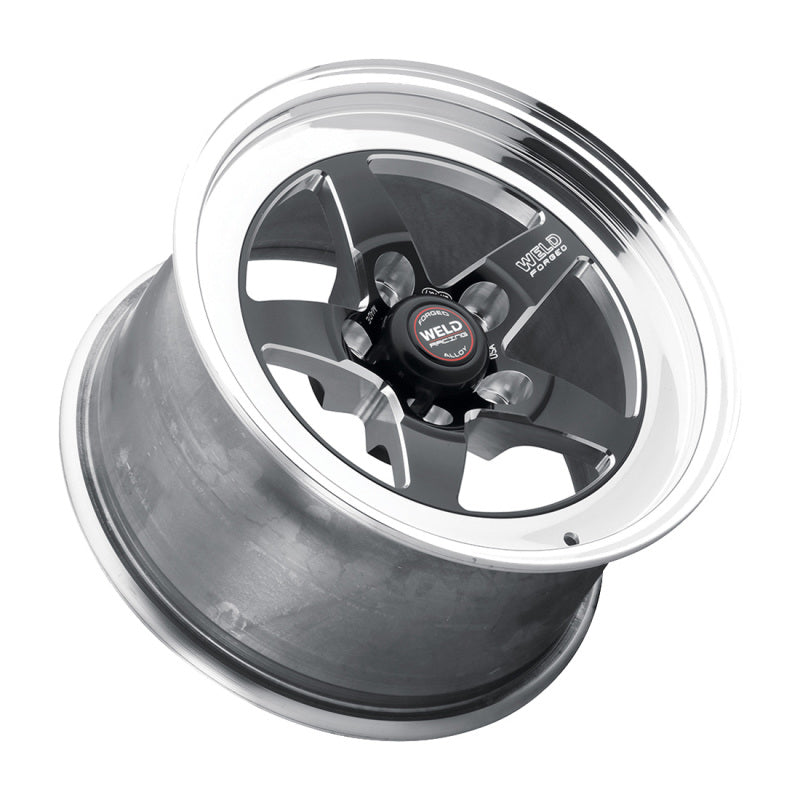 Weld S71 15x10 Black Wheel - 5x4.75 BP, 7.5in. BS - Non-Beadlock