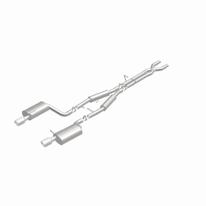 Magnaflow Cat-Back Exhaust System for 05-07 Audi A4 Quattro V6 3.2L Dual Split Rear Exit with 2 Tips - OneFastShop