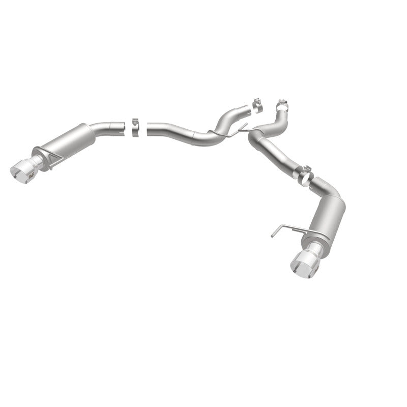 Magnaflow Axle Back Exhaust, SS, 3in, Dual Split 4.5in Tip for 2015-2017 Ford Mustang GT V8 5.0 - OneFastShop
