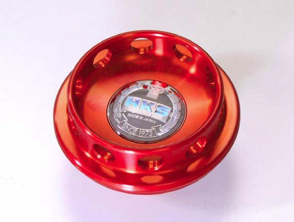 HKS Oil Filler Cap for Nissan and Honda Vehicles (RED) - OneFastShop