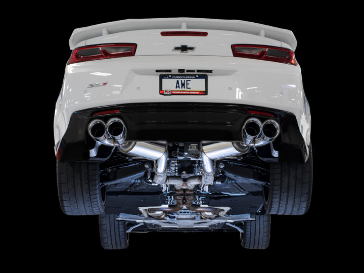 AWE Tuning Axle-back Exhaust - Touring Edition for Chevrolet Camaro SS (16-19) - OneFastShop