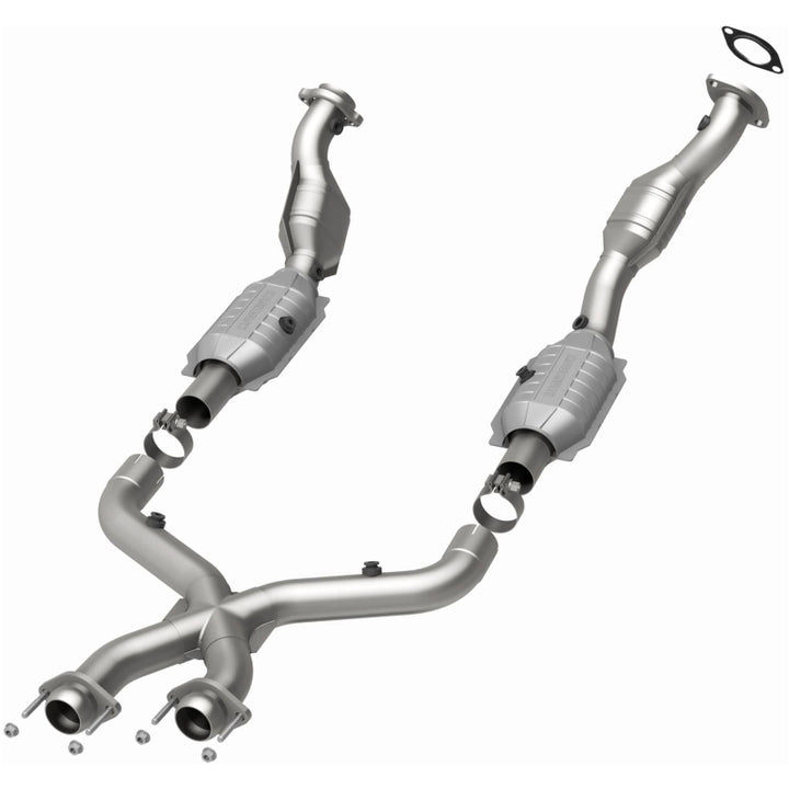 MagnaFlow Direct-Fit Catalytic Converter for 99-01 Mustang 4.6L 50S - OneFastShop