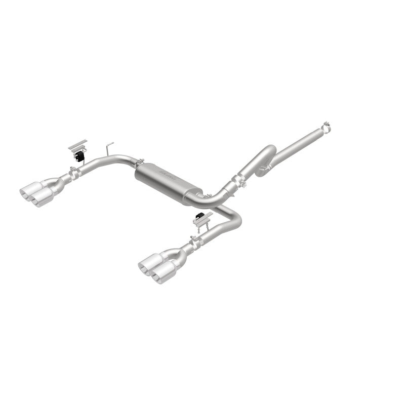 MagnaFlow Street Series Cat-Back Exhaust System with Quad Tips for 98-02 GM F-Body - OneFastShop