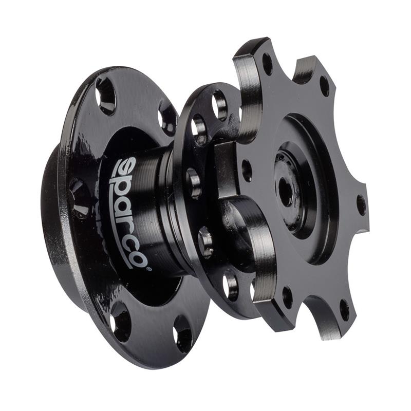Sparco Steering Wheel Quick Release – Tuning Black