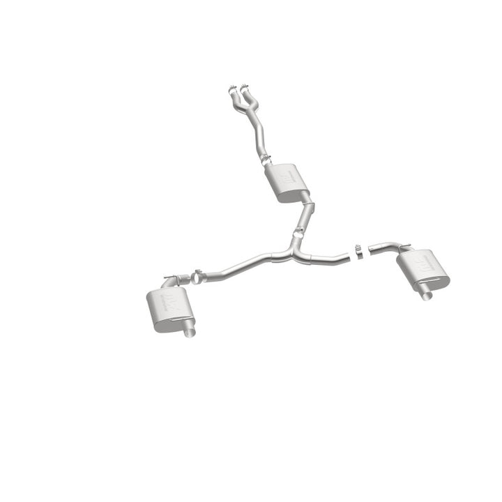 MagnaFlow Performance Exhaust Cat-Back SS Dual Split Rear Exit - 2015 Dodge Charger/Chrysler 300C 3.6L V6 - OneFastShop
