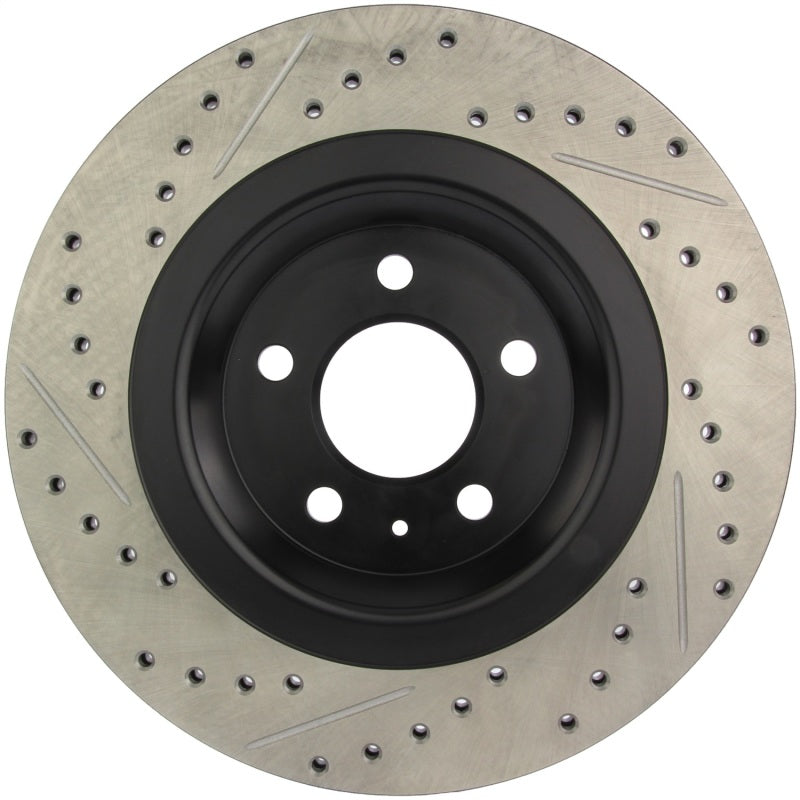 StopTech Slotted and Drilled Sport Brake Rotor - OneFastShop