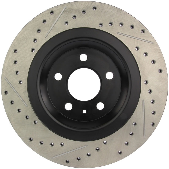 StopTech Slotted and Drilled Sport Brake Rotor - OneFastShop