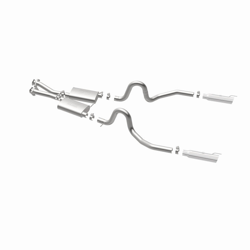 MagnaFlow Street Series Cat-Back Exhaust System - Ford Mustang GT 4.6L 99-04 - OneFastShop