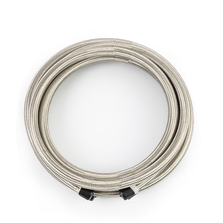 aFe Braided Stainless Steel Hose 15Ft 10AN Fittings