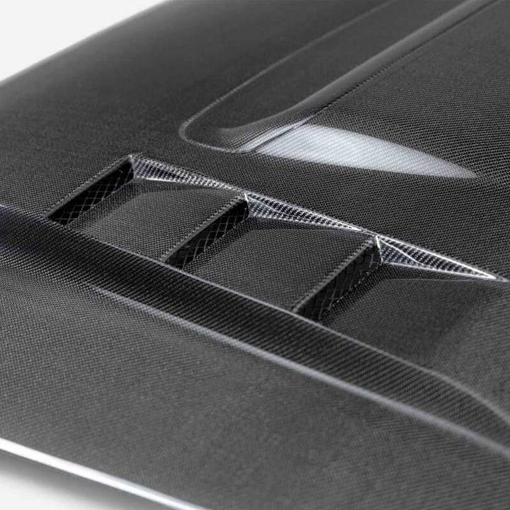 Seibon TS-Style Carbon Fiber Hood for 12-15 Toyota Tacoma - OneFastShop