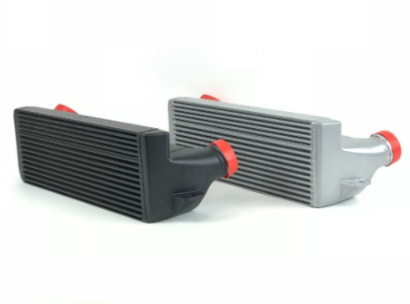 CSF High Performance Stepped Core Bar Plate Intercooler Black for 04-13 BMW 335i/xi E90 E91 E92 E93 - OneFastShop