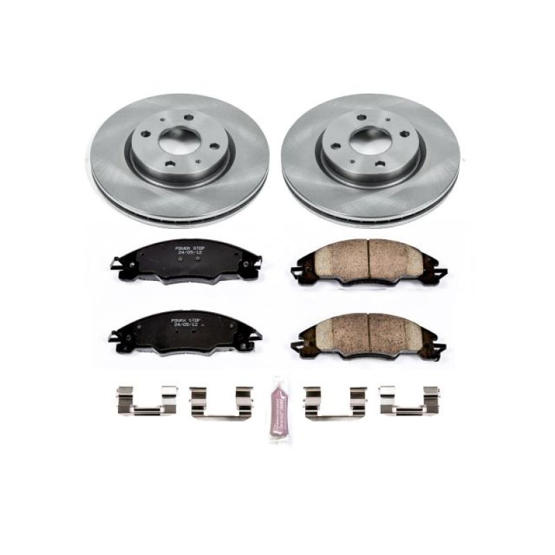 PowerStop Autospecialty OE Front Brake Kit - Ford Focus 2008-2011