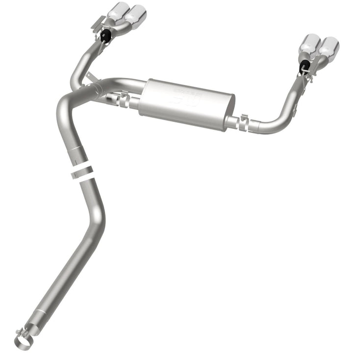 MagnaFlow Street Series Cat-Back Exhaust System with Quad Tips for 98-02 GM F-Body - OneFastShop