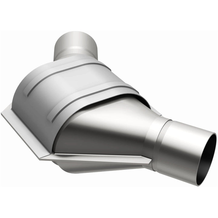 Magnaflow Conv Universal 2.00 Angled In Out OEM Compatible with 1996-2005 Subaru Lincoln Continental and Legacy Models