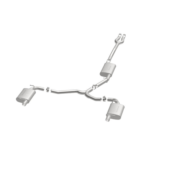MagnaFlow Performance Exhaust Cat-Back SS Dual Split Rear Exit - 2015 Dodge Charger/Chrysler 300C 3.6L V6 - OneFastShop