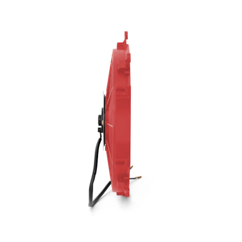 Mishimoto Electric Fan 12" Red 12V - Slim Design for Efficient Cooling - OneFastShop