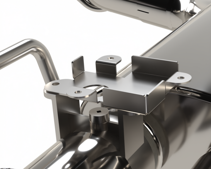 Kooks 2018–2024 Ford Mustang GT 5.0 3 In. Valved Cat-Back Exhaust Carbon Tips - OneFastShop