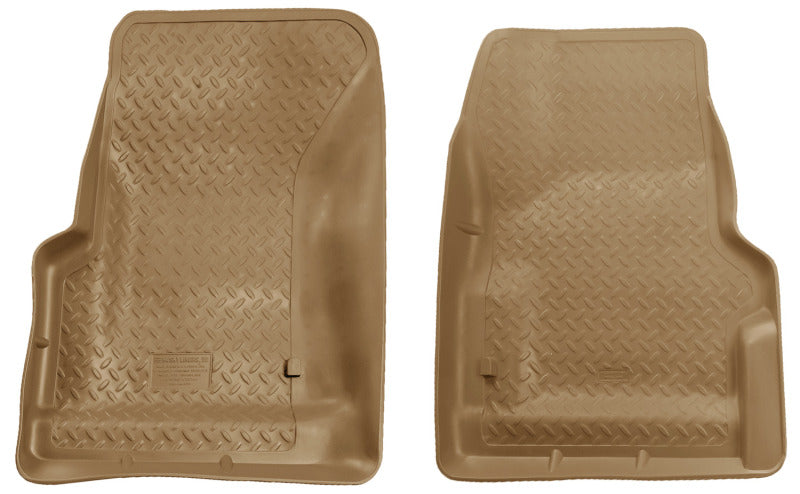 Husky Liners Classic Style Tan Floor Liners for 97-06 Jeep Wrangler - OneFastShop