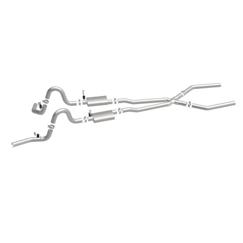 Magnaflow Street Series Exhaust System - GM A-Body 3inch - 64-67 Buick Skylark, Special, Chevrolet Chevelle, El Camino, Malibu, Monte Carlo, Oldsmobile, Pontiac GTO - OneFastShop