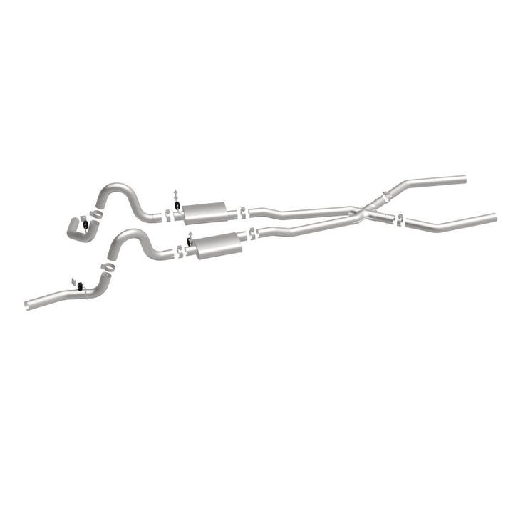 Magnaflow Street Series Exhaust System - GM A-Body 3inch - 64-67 Buick Skylark, Special, Chevrolet Chevelle, El Camino, Malibu, Monte Carlo, Oldsmobile, Pontiac GTO - OneFastShop