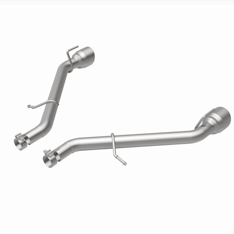 MagnaFlow Race Axle Back Exhaust System with Dual Polished Tips for 2016 Chevy Camaro 3.6L V6 - OneFastShop