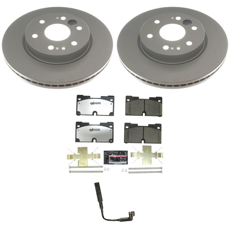 PowerStop Z36 Front Coated Brake Kit - Chevrolet Silverado 1500 / Tahoe / Cadillac Escalade 2019-2026