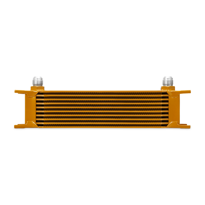 Mishimoto Universal 10 Row Oil Cooler - Gold, image 9