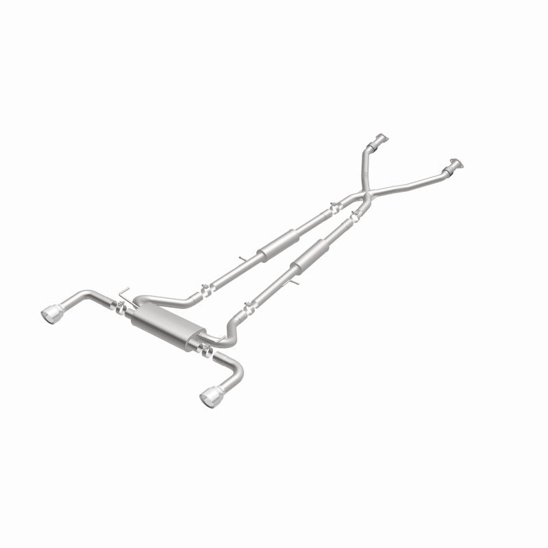 Magnaflow Cat-Back Exhaust with Polished Tips for 14-24 Infiniti Q50 V6 3.7L Dual Split Rear Exit - OneFastShop