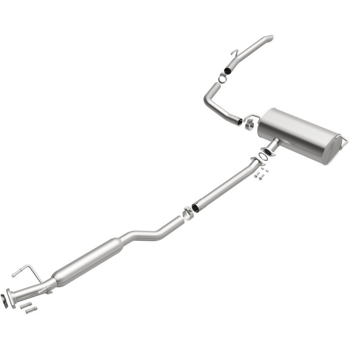 BRExhaust Direct-Fit Replacement Exhaust System for 2017–2020 Toyota Sienna 3.5L - OneFastShop