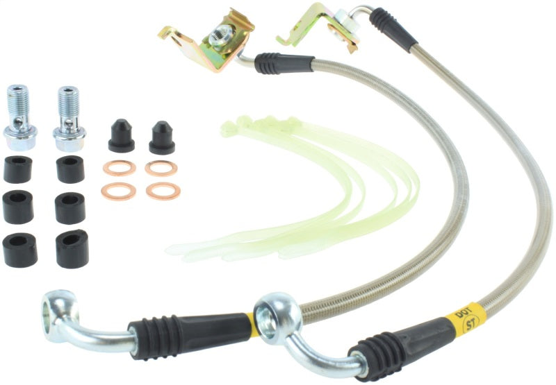StopTech Stainless Steel Front Brake Line Kit for 03-08 Dodge Viper SRT-10 ACR GTS GT ACR - OneFastShop