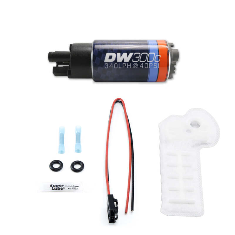 DeatschWerks 340lph DW300C Compact Fuel Pump 2017-2020 Honda Civic Type R (Without Mounting Clips)