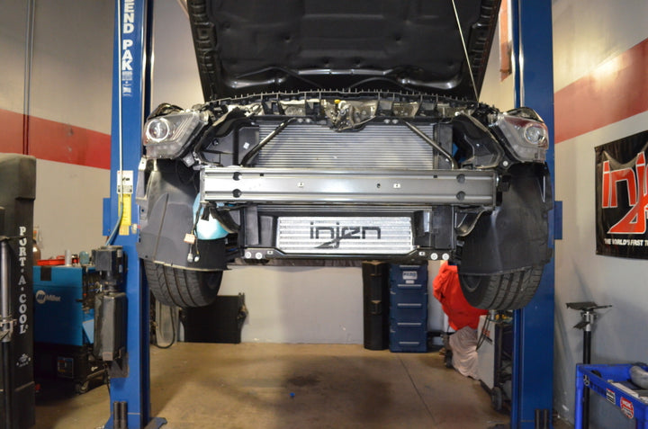 Injen Intercooler for 2015-2023 Ford Mustang EcoBoost 2.3L L4 with 50°F Intake Temp Drop and Up to 17 HP Gain