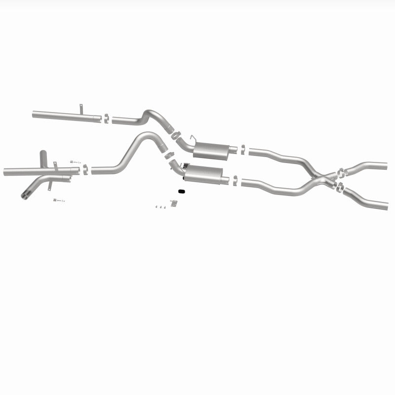 Magnaflow Performance Exhaust System C/B 3inch 55-57 Chevy Bel Air V8 - OneFastShop