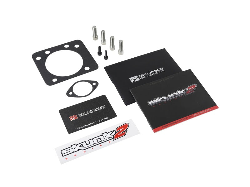 Skunk2 Pro Series 68mm Billet Throttle Body Black Series for Honda/Acura D/B/H/F Series Models