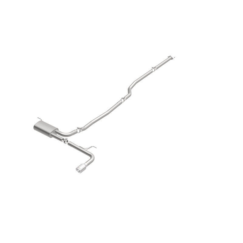 MagnaFlow Street Cat-Back Exhaust for 2015 Ford Fusion 2.5L Polished 4 in. Tip