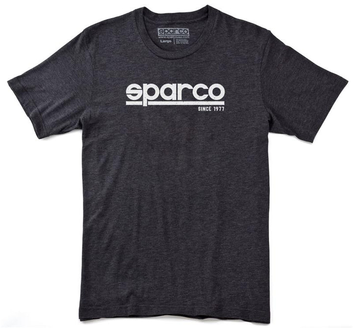 Sparco Corporate T-Shirt Charcoal Large Short Sleeve