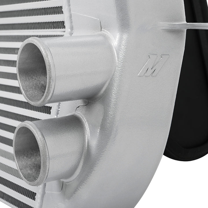 Silver Intercooler W Black Pipes 2011-14 Ford F150 EcoBoost