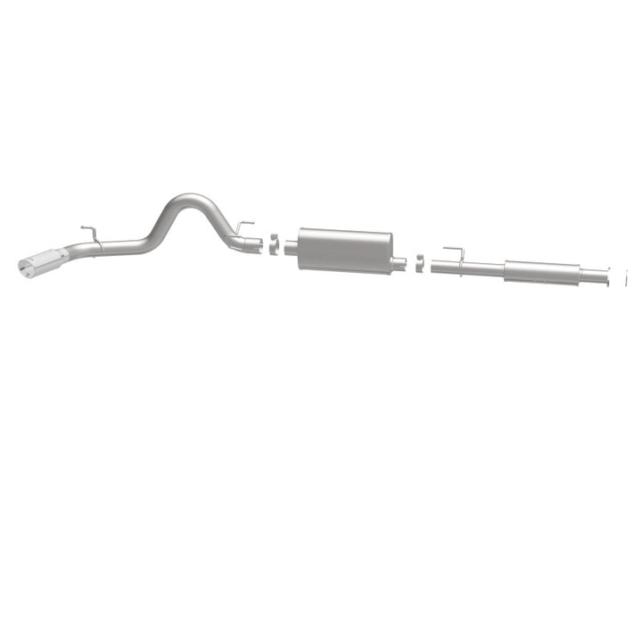Magnaflow Cat-Back Exhaust 2016-2023 Toyota Tacoma TRD 3.5L V6 3in Single Pass Side Exit 4in Tip - OneFastShop