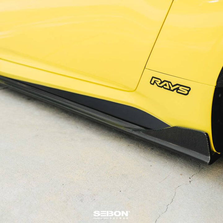 Seibon Carbon Fiber Side Skirt MB-Style for 2023+ Nissan Z - OneFastShop