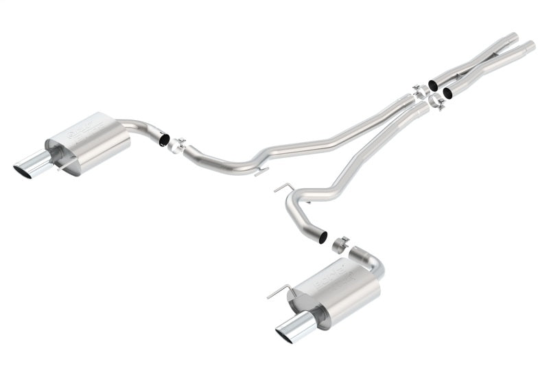 Borla Cat-Back Exhaust System Ford Mustang GT 5.0L V8 - 15-17 - OneFastShop