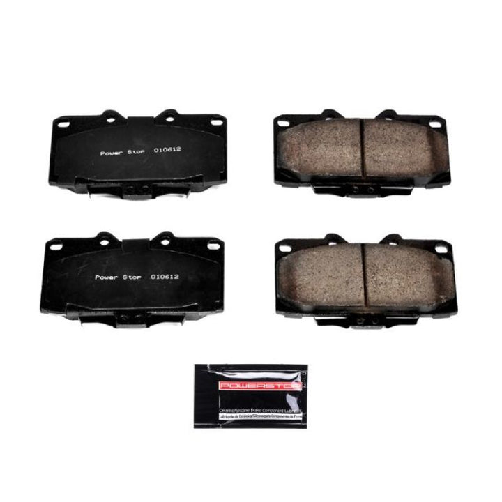 PowerStop Z23 Evolution Sport Brake Pads with Hardware for 89-96 Nissan 300ZX - OneFastShop