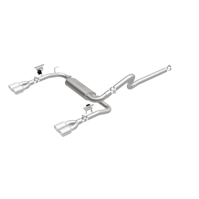 MagnaFlow Street Series Cat-Back Exhaust System with Quad Tips for 98-02 GM F-Body - OneFastShop