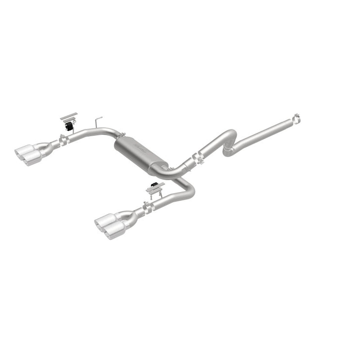 MagnaFlow Street Series Cat-Back Exhaust System with Quad Tips for 98-02 GM F-Body - OneFastShop
