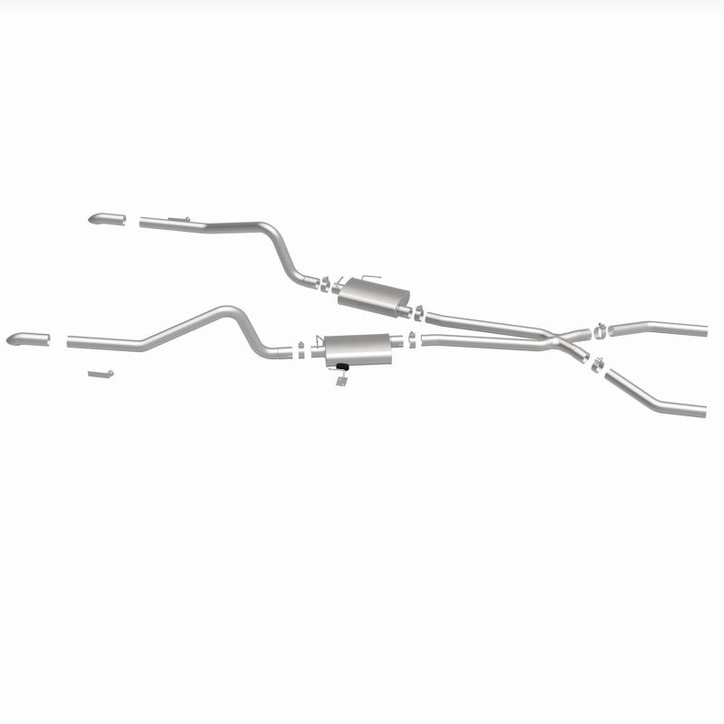 Magnaflow Performance Exhaust System C/B 70-72 Mopar E-Body 2.5 Cuda - OneFastShop