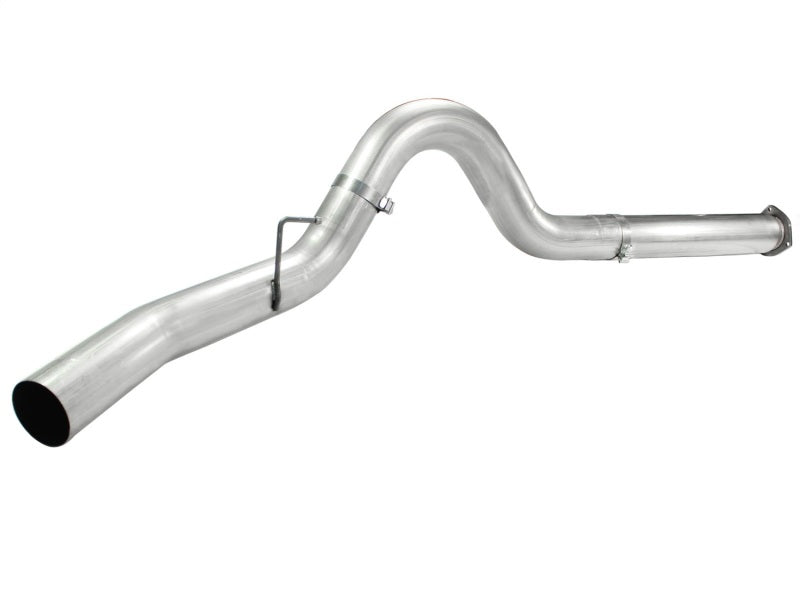 aFe Atlas 5 Inch DPF-Back Aluminized Steel Exhaust System Ford Diesel Trucks 2011-2014 V8 6.7L No Tip