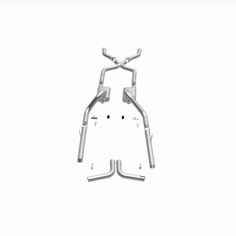 Magnaflow Performance Exhaust System C/B 3inch 55-57 Chevy Bel Air V8 - OneFastShop