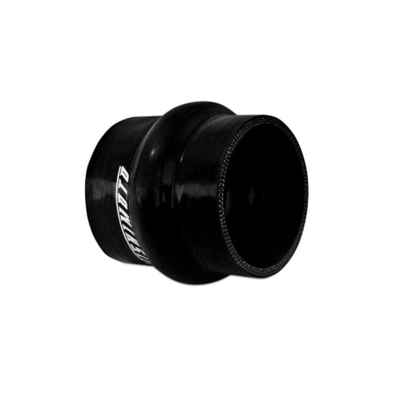Mishimoto Silicone Hump Hose Coupler 2.5in Black - Flexible Hose Coupling
