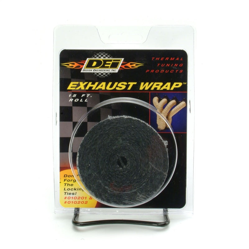 DEI Exhaust Wrap 1in x 15ft - Black.