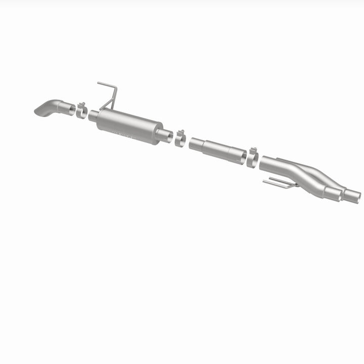 MagnaFlow Stainless Steel Catback Exhaust with 3in Turn Down Tip for 11 Ford F-150 3.7L/5.0L/6.2L - OneFastShop