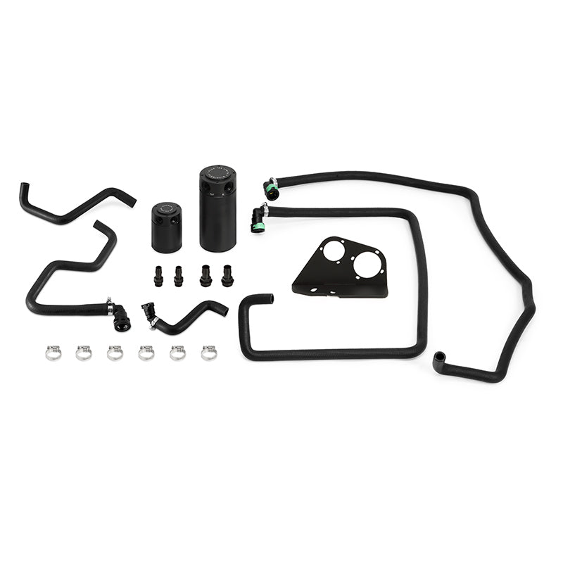 Mishimoto Baffled Oil Catch Can Kit for 2017+ Ford F-150 3.5L EcoBoost - OneFastShop